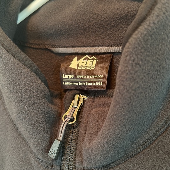 REI Fleece Zip Up Jacket - Picture 3 of 5